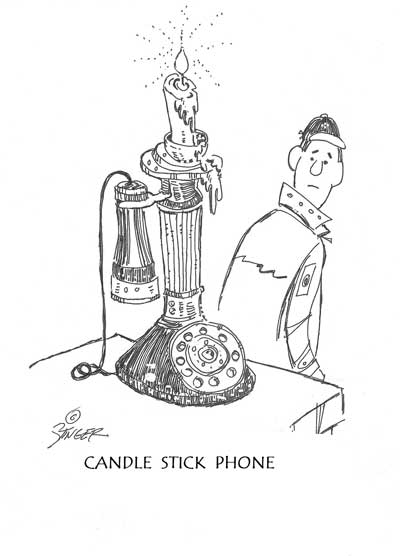 candle Stick Phone 12-21