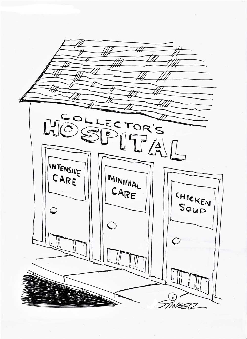 collectors Hospital Cartoon