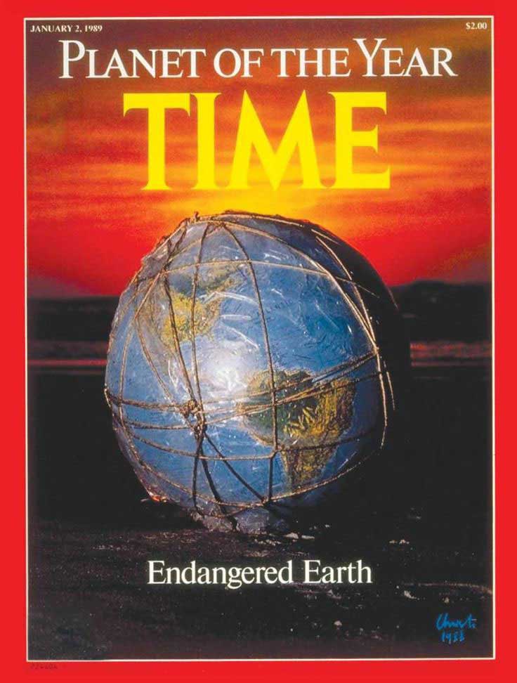 Time Magazine cover Earth day