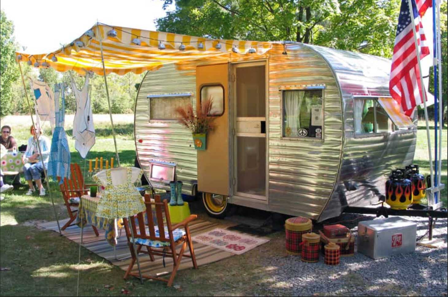 Restored Camper Trailer