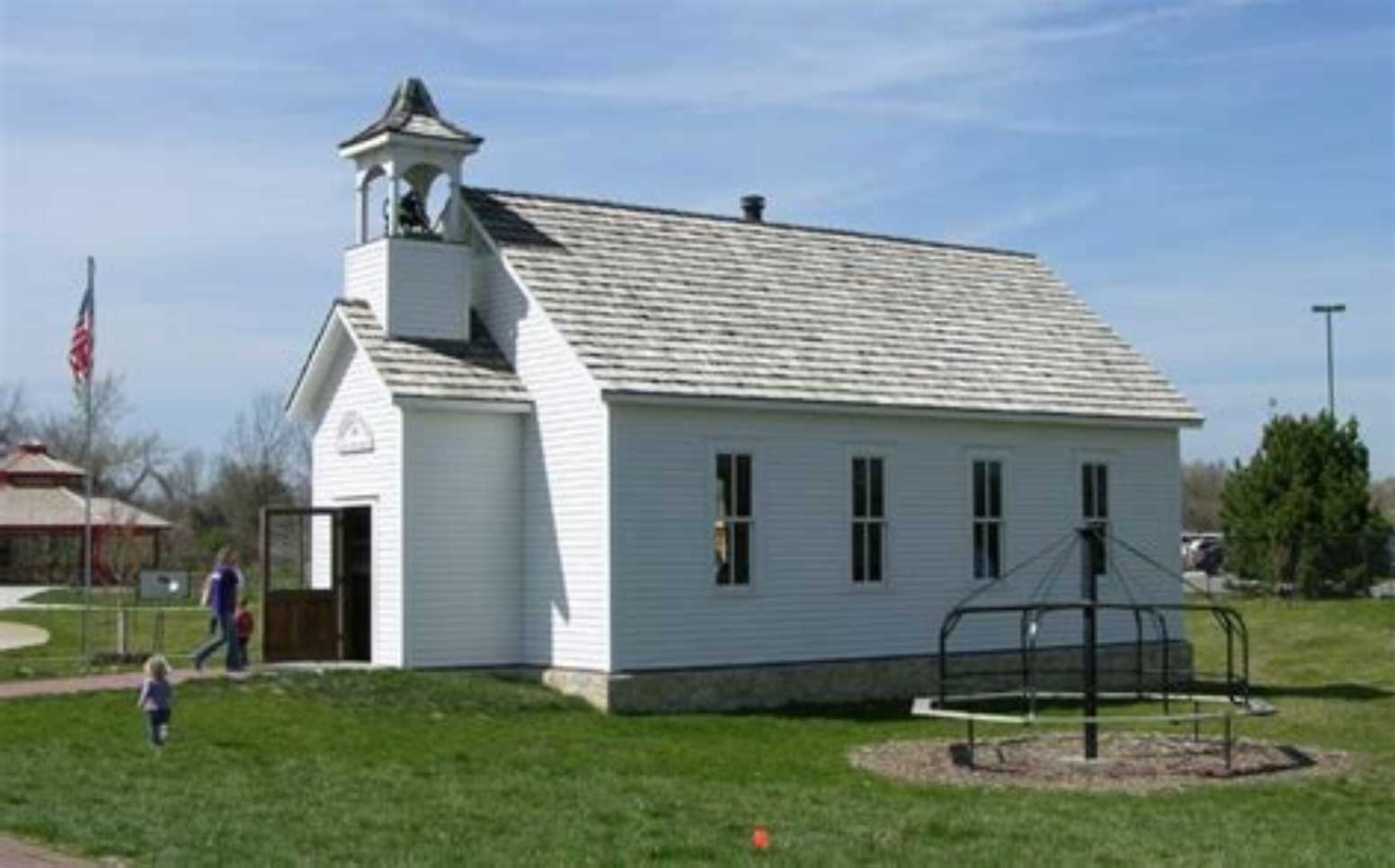 one-room schoolhouse at Deanna Rose