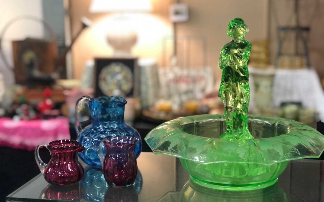 Antique Alley has beautiful finds around every corner