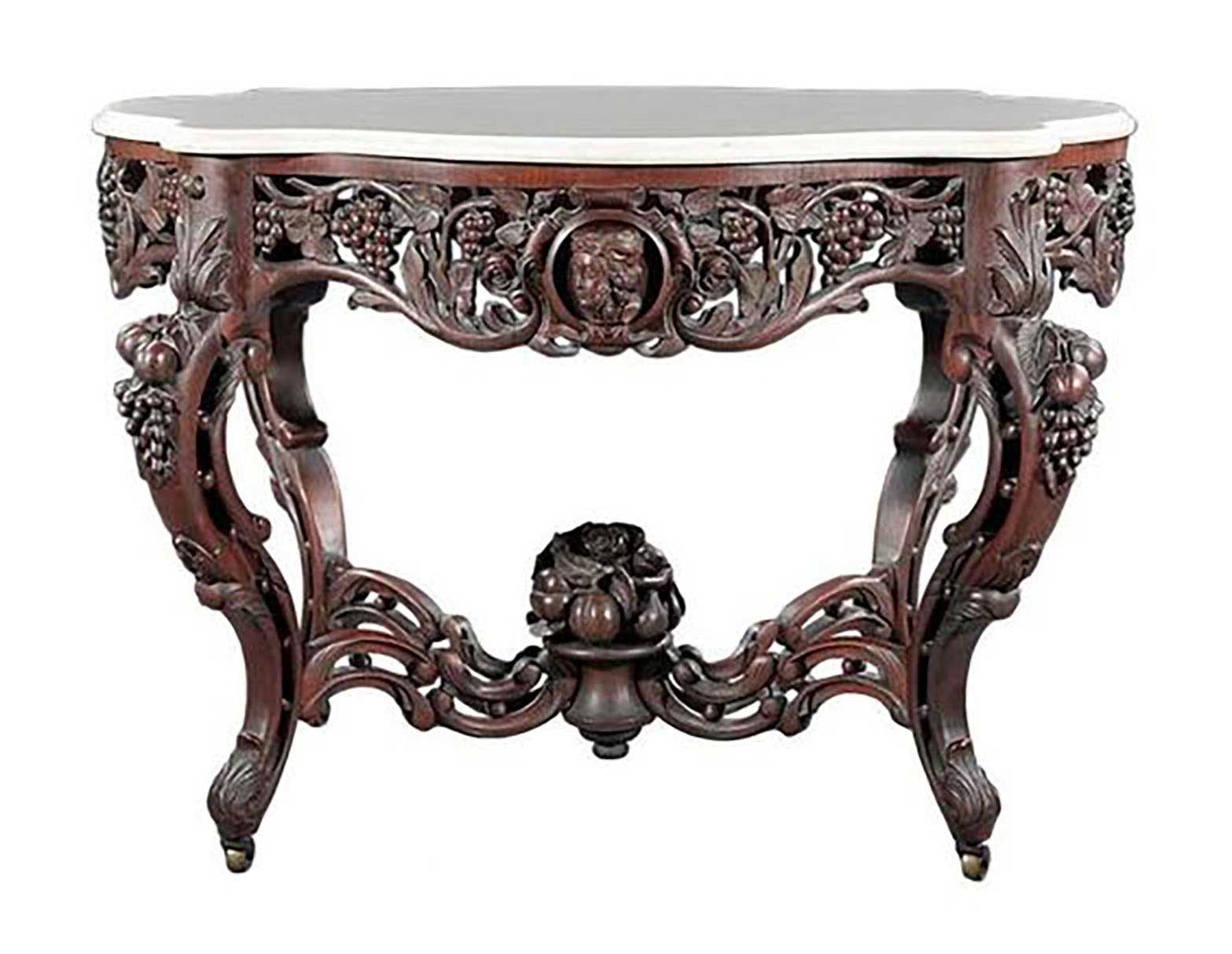 Belter Renaissance revival table