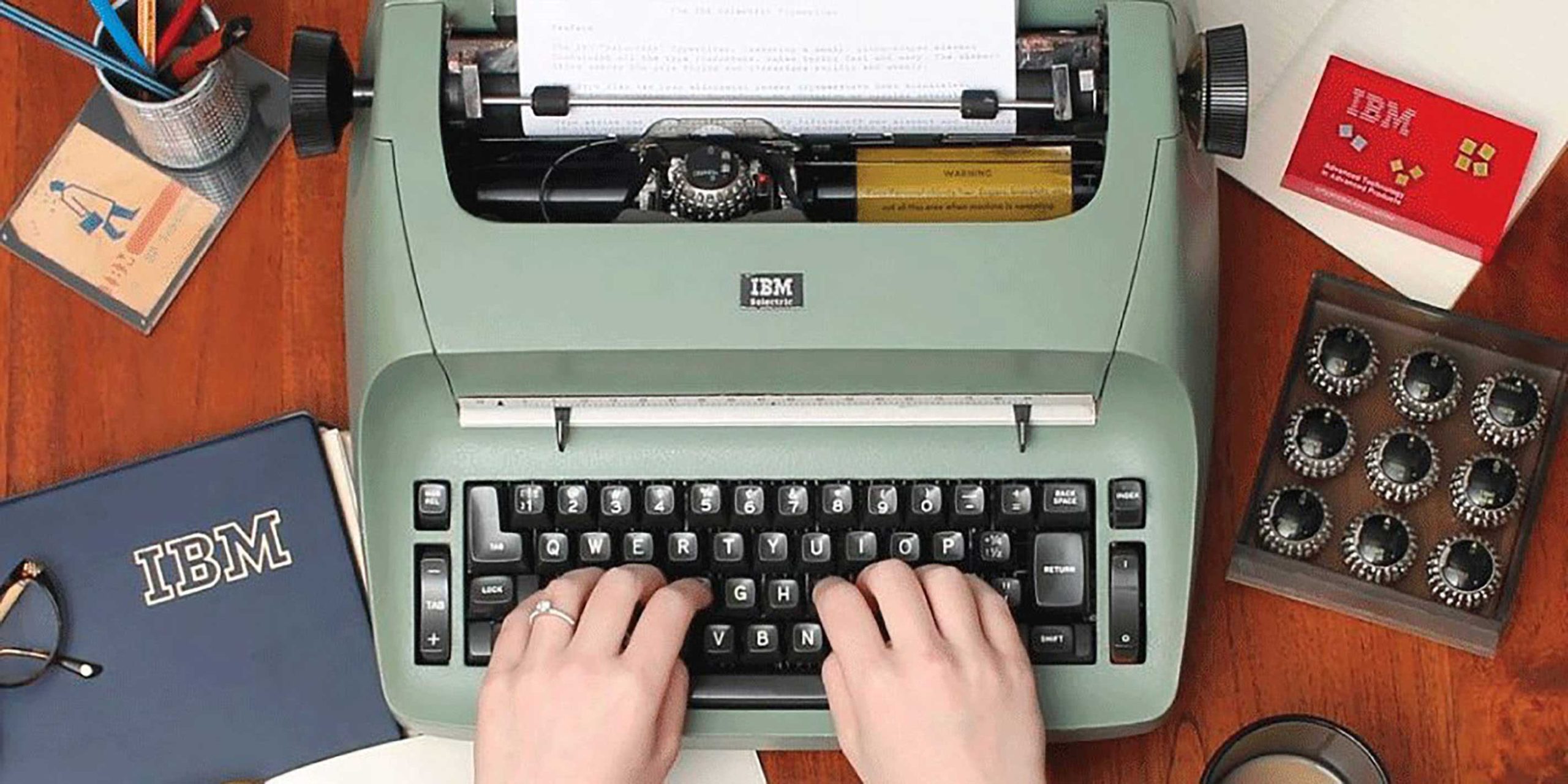 IBM’s Selecric electric typewriter in 1961
