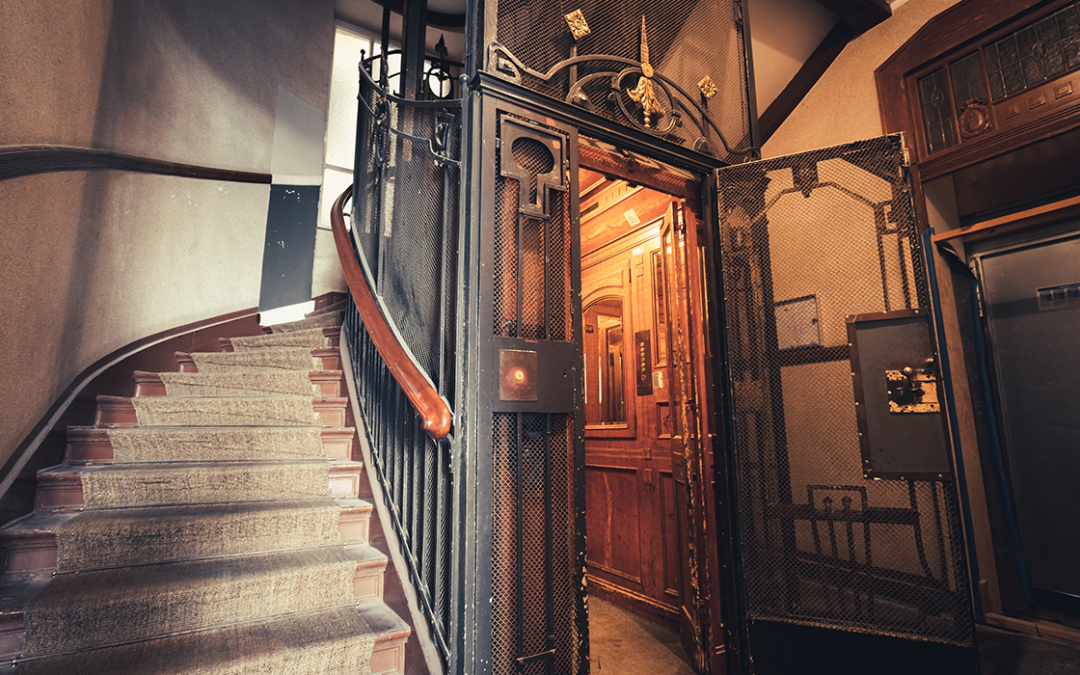 antique elevator