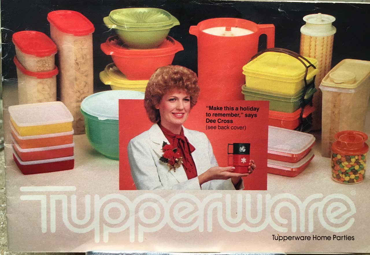 Tupperware catalog from 1982