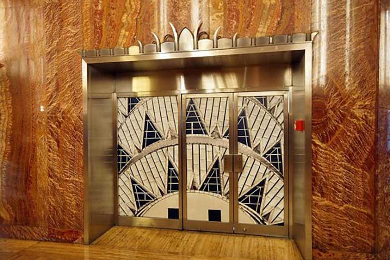 The Chrysler Building elevator