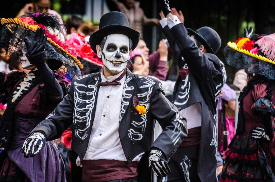 2018 Dia de los Muertos parade in Mexico City