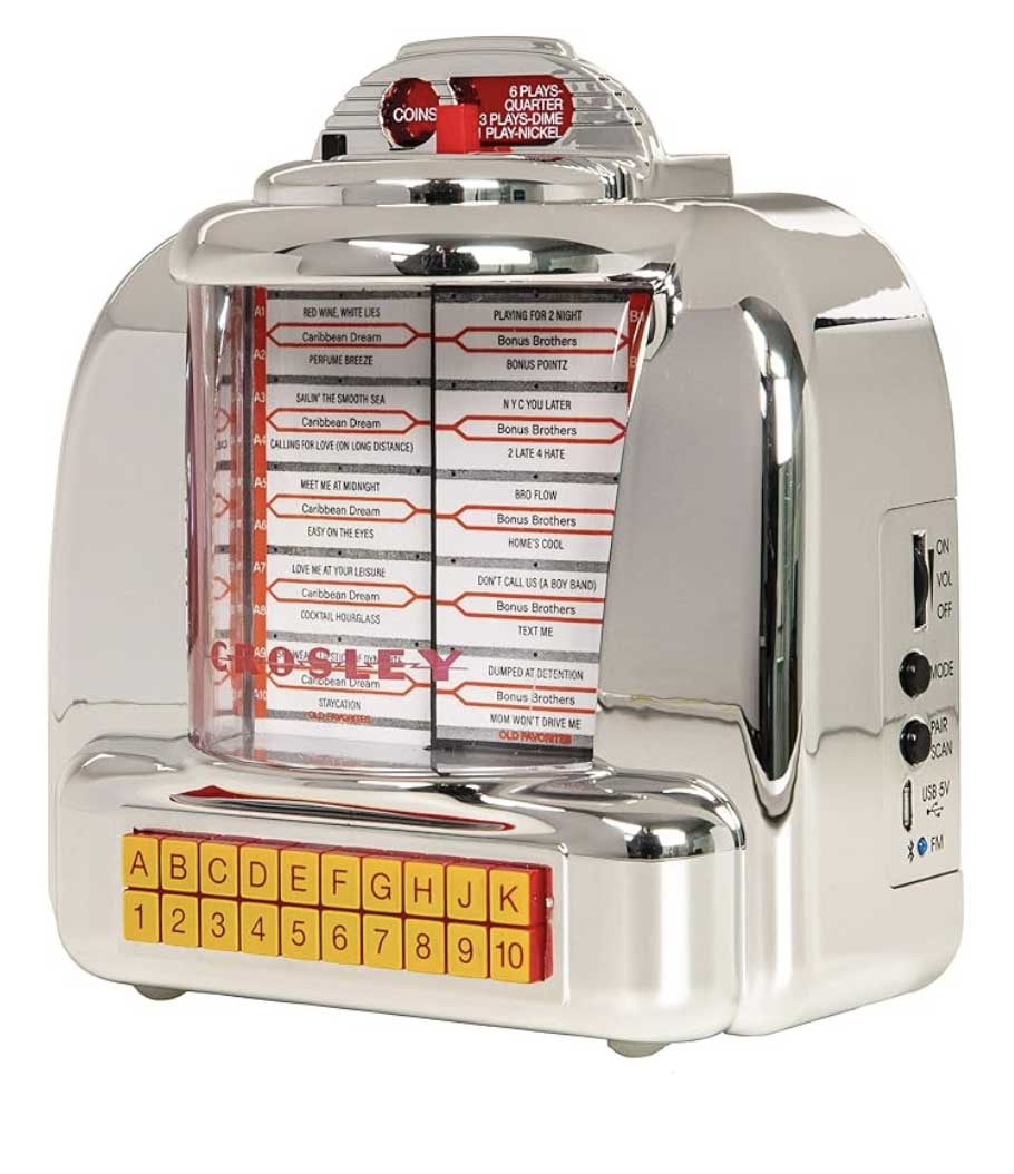 Crosley Diner Mini Tabletop jukebox