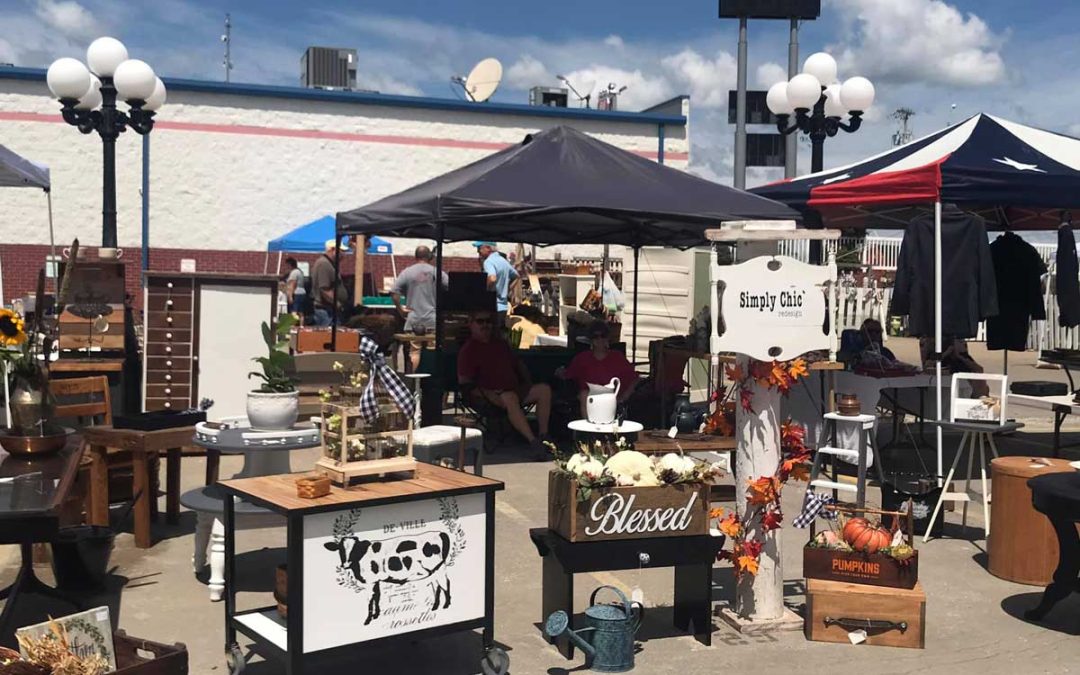 Summer flea markets begin at Jesse James & Rusty Chandelier