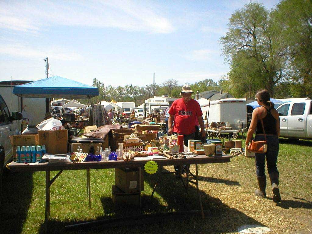 Hit the road for flea markets in early May