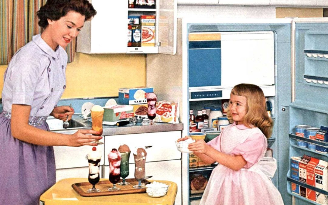 1950s, refrigerators