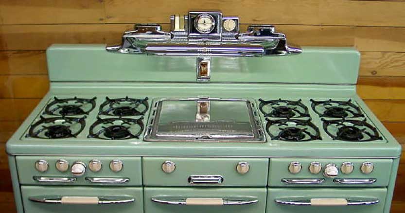 1947 Town & Country Double Oven vintage stove
