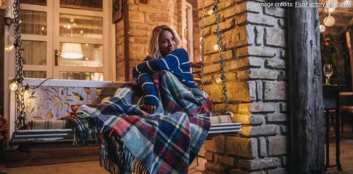 Chilly evening comfort