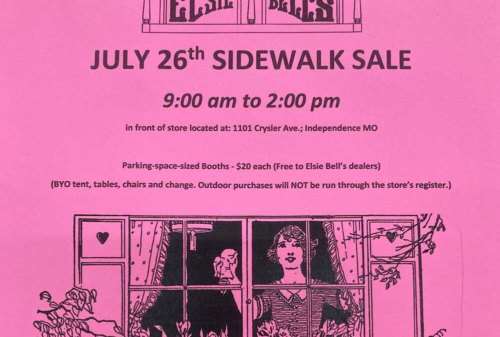 Elsie Bell’s looking forward to Sidewalk Sale