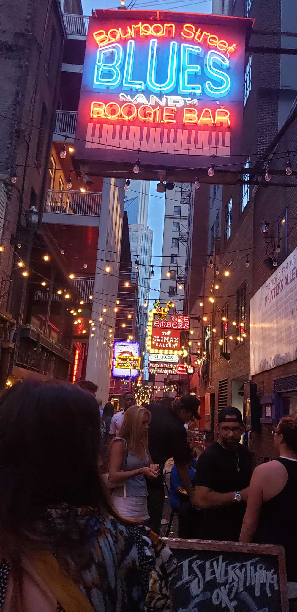 Printer’s Alley in Nashville, TN