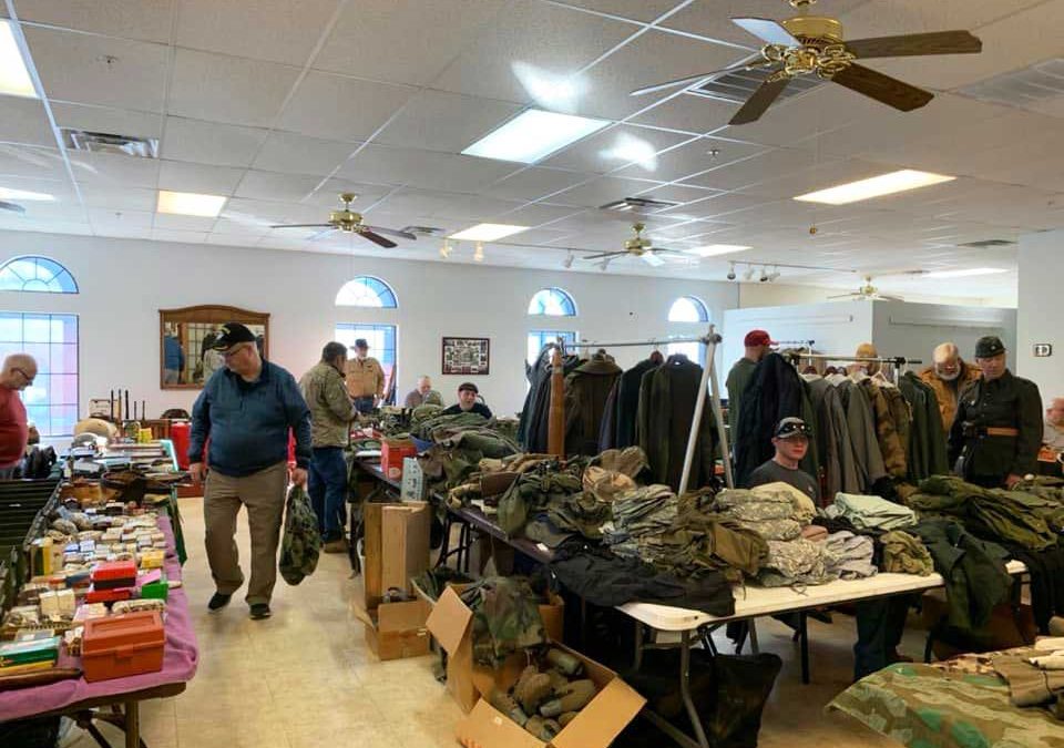 Military collectibles up for grabs  at Leavenworth show
