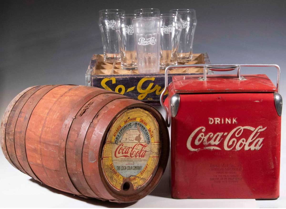 vintage Coca-Cola collectibles