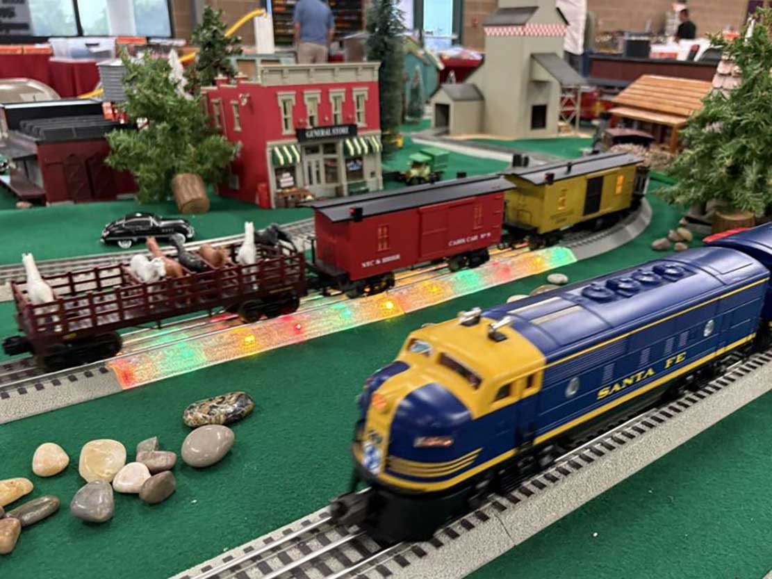 Train show returns to town
