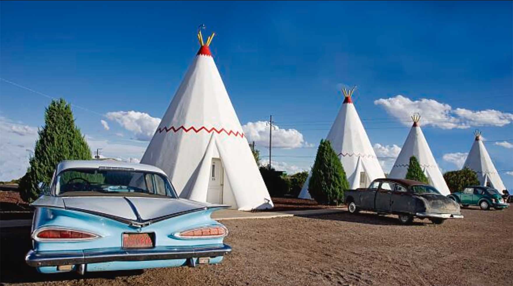 The Wigwam Motel along Route 66