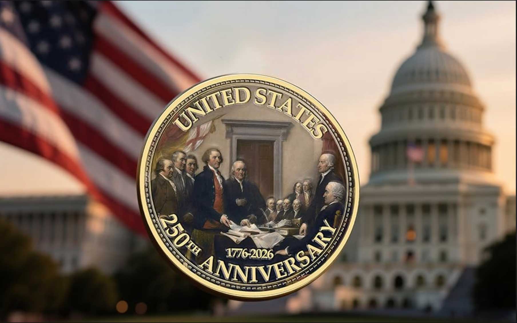 America's 250 coin
