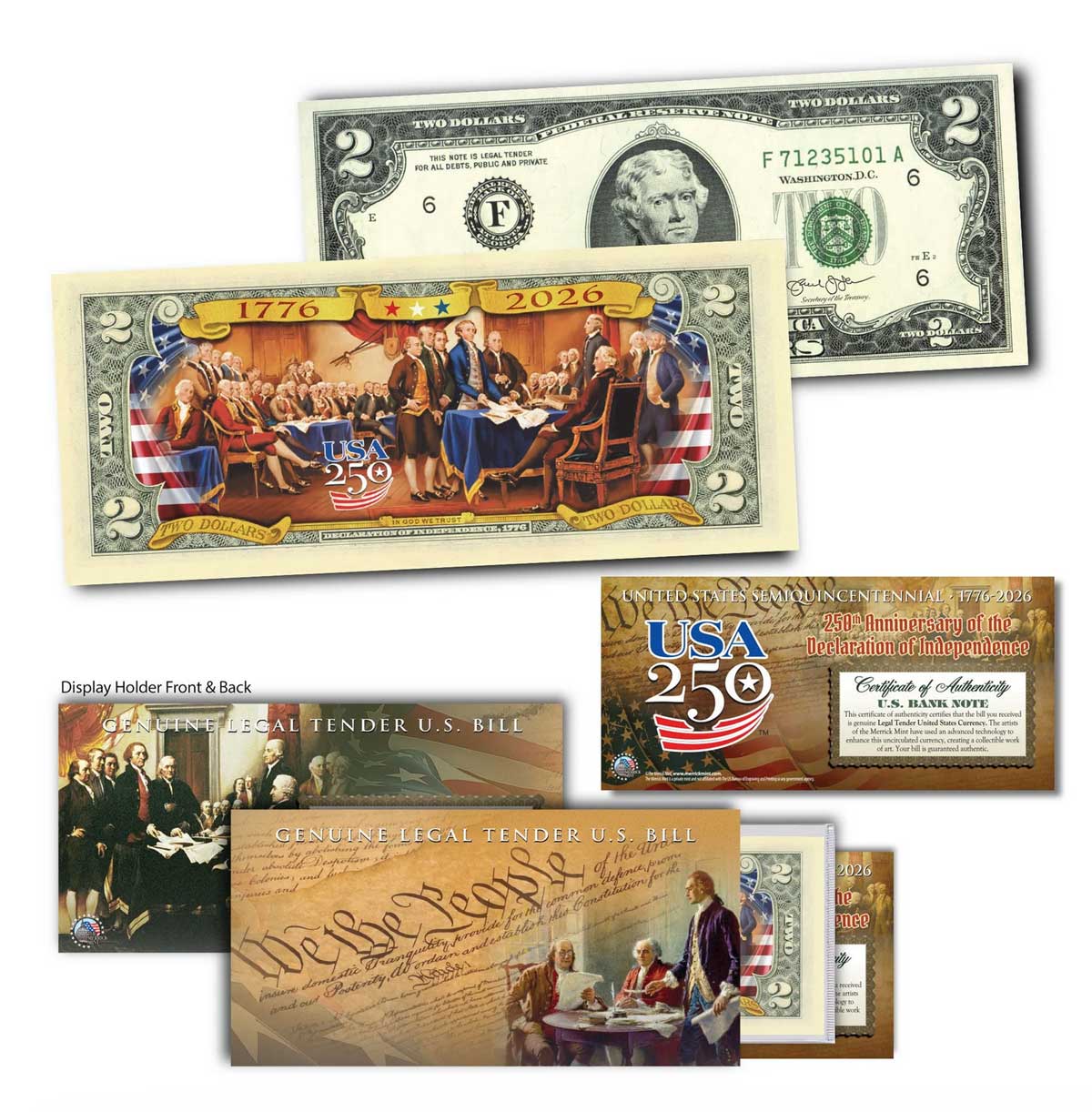 This special commemorative $2 bill set